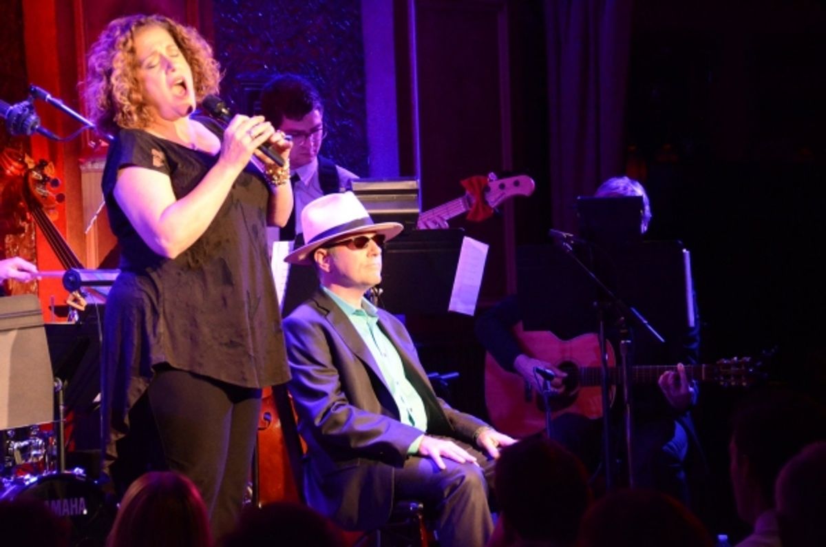 Mary Testa, Stephen Flaherty at 