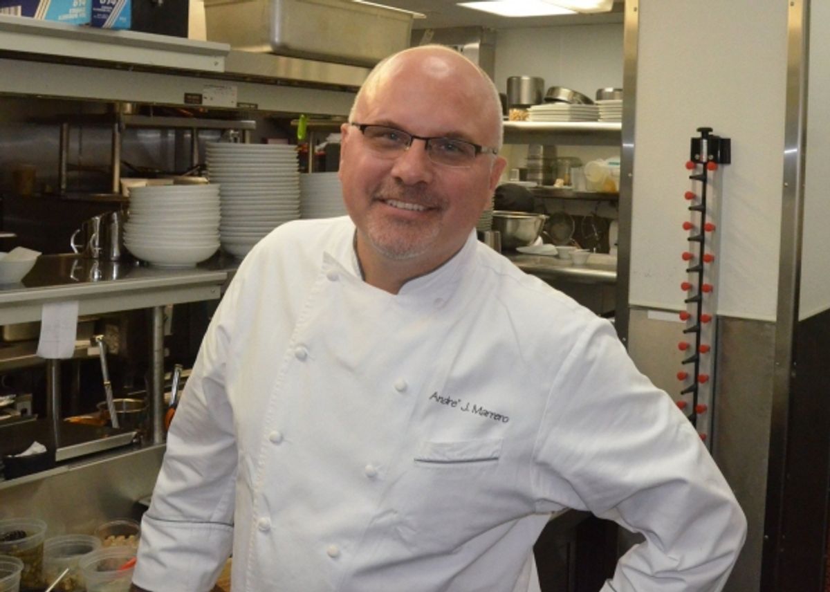 Chef Andre Marrero at 