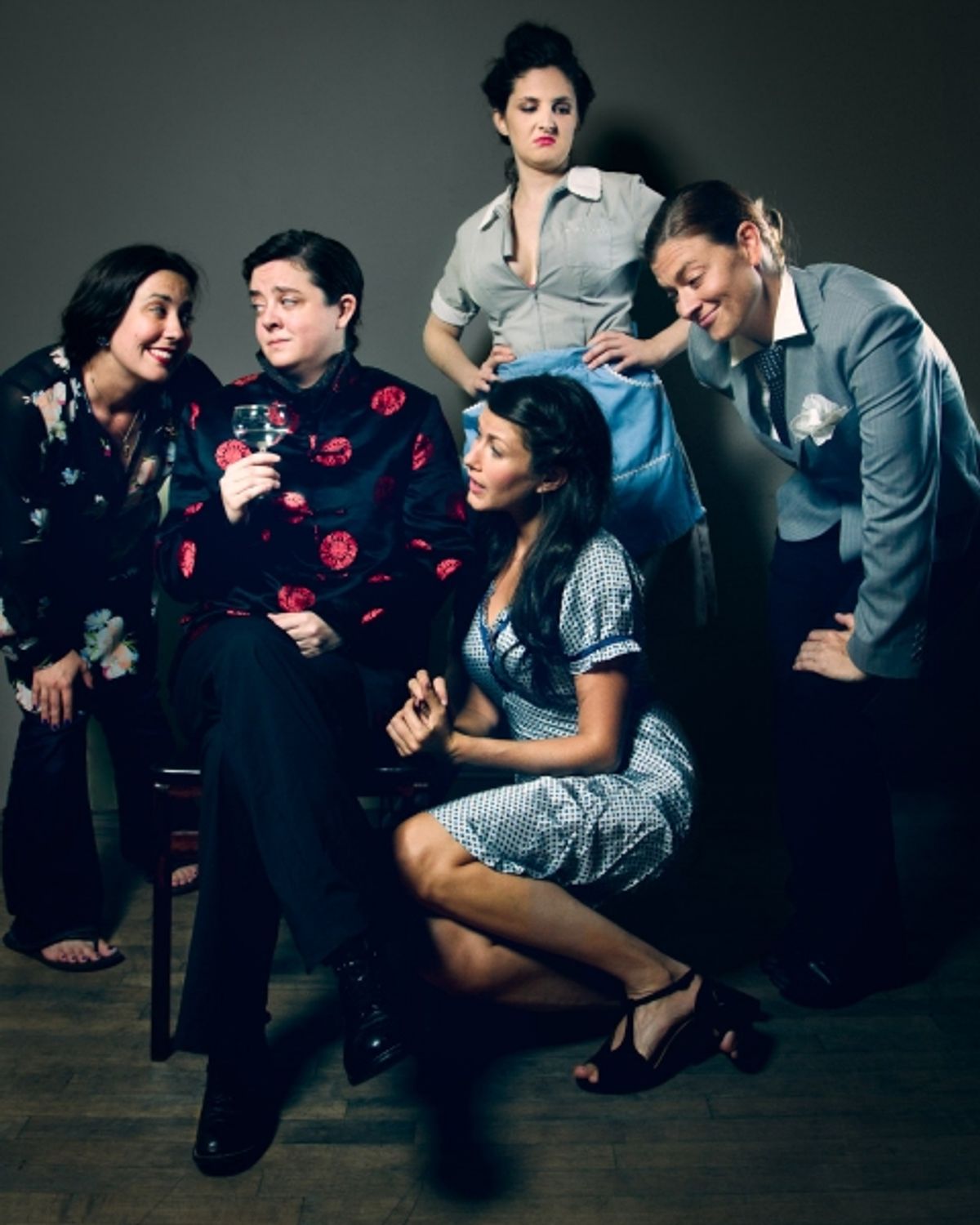 Sara Montgomery, Elizabeth Neptune, Sarah Brill, Janna Emig, Katie Honaker at 