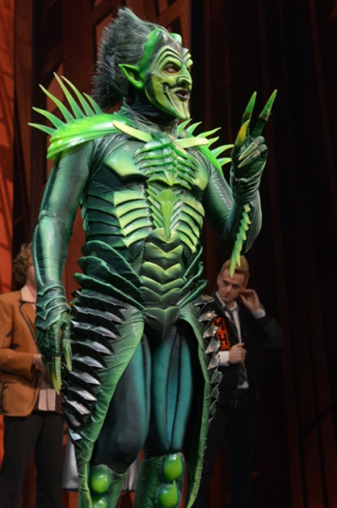 Photo Flash: Medal of Honor Recipient Sergeant Dakota Meyer Visits SPIDER-MAN  Image