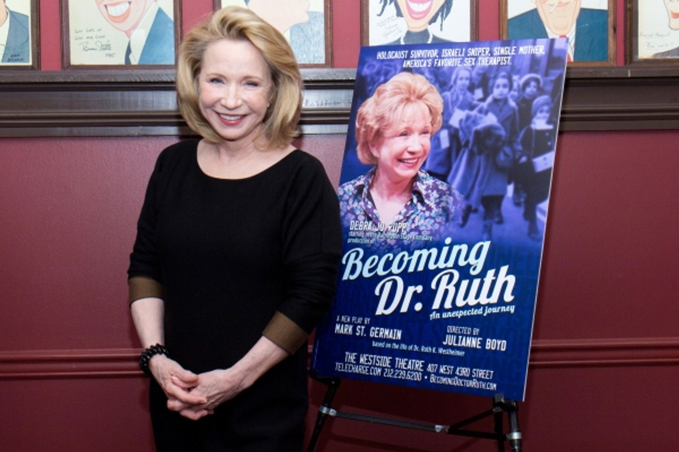 Photo Coverage: BECOMING DR. RUTH'S Debra Jo Rupp Meets the Press!  Image