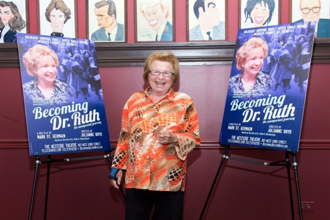 Photo Coverage: BECOMING DR. RUTH'S Debra Jo Rupp Meets the Press! Image