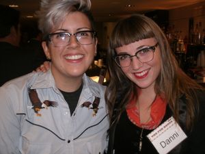 Sarah Brewster and Danni Hano @ BroadwayWorld Sarah Brewster and Danni Hano Photo