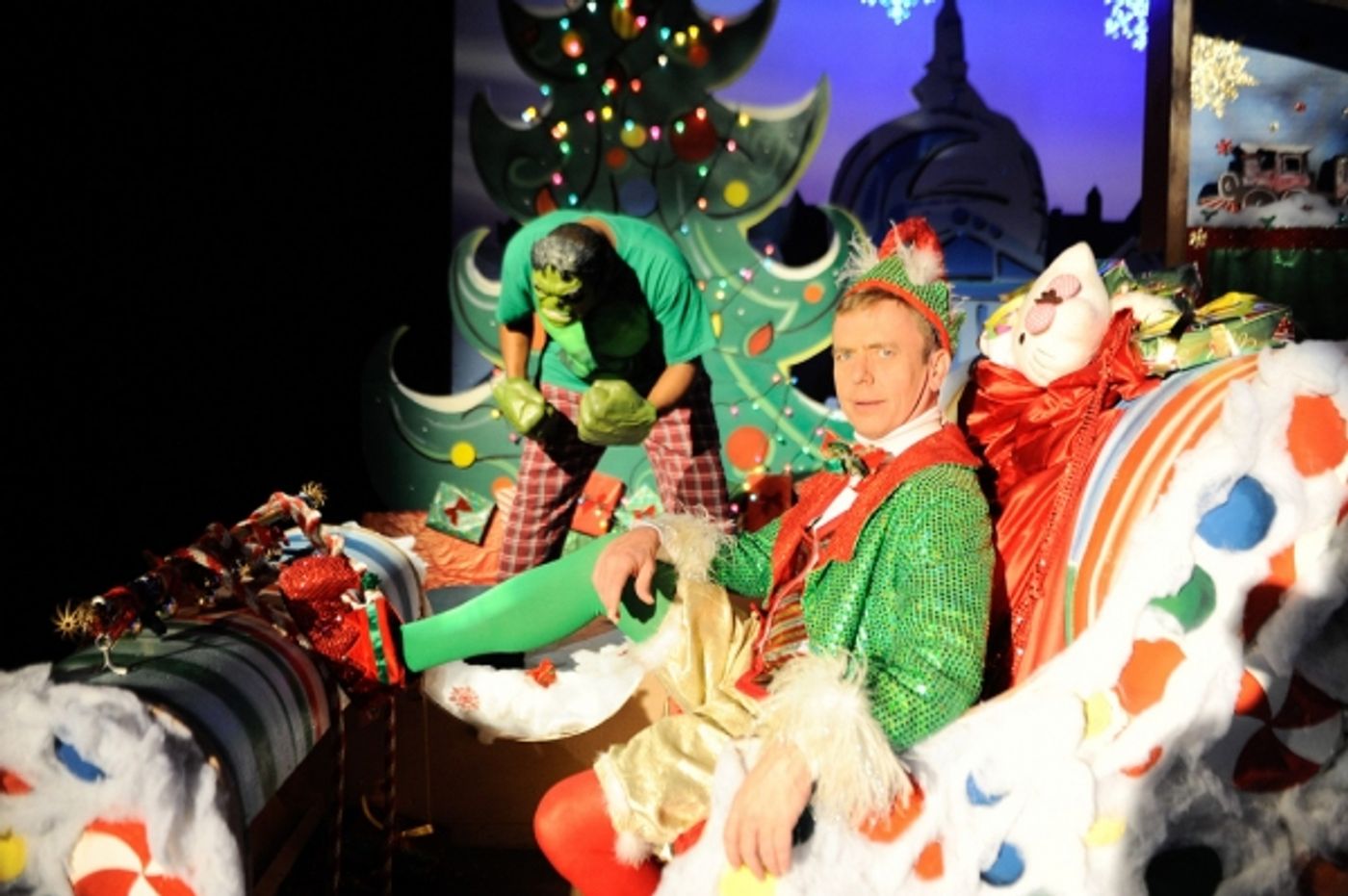 Photo Flash: Sneak Peek at Horizon Theatre's SANTALAND DIARIES Image