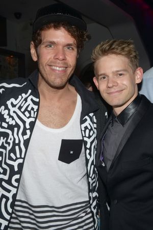 Perez Hilton, Andrew Keenan-Bolger Photo