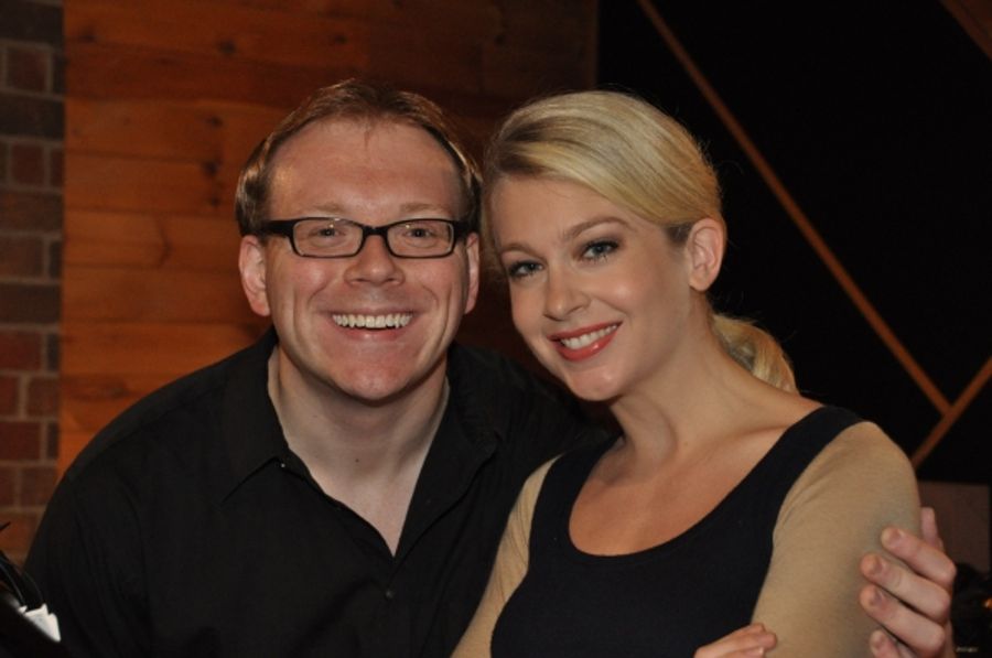 Exclusive Photo Coverage: In the Recording Studio with Cast of CHICAGO for Carols For A Cure Image