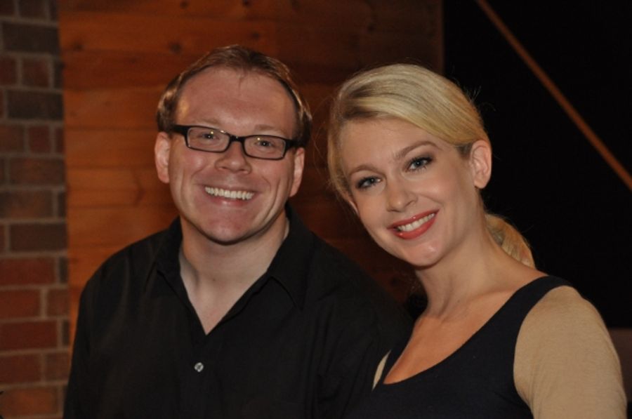 Exclusive Photo Coverage: In the Recording Studio with Cast of CHICAGO for Carols For A Cure Image