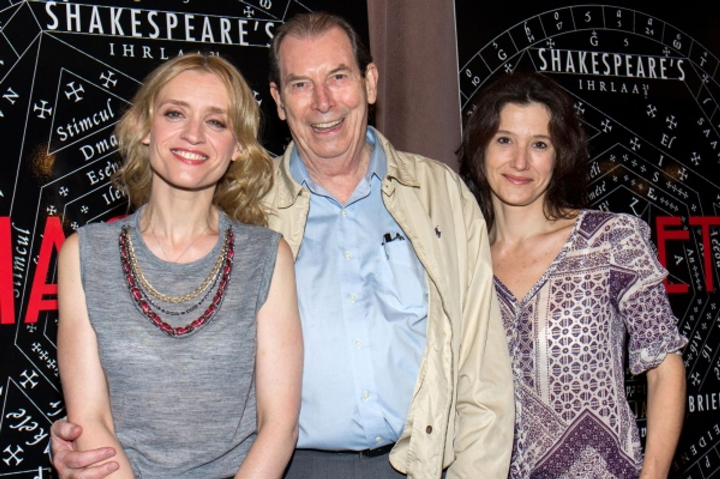 Photo Coverage: 27 Member Company of Broadway's MACBETH Meets the Press!  Image