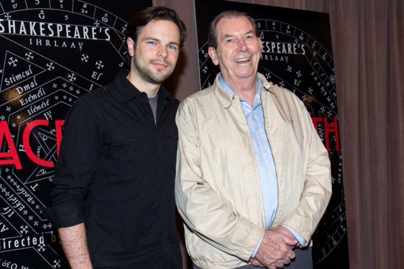 Photo Coverage: 27 Member Company of Broadway's MACBETH Meets the Press!  Image