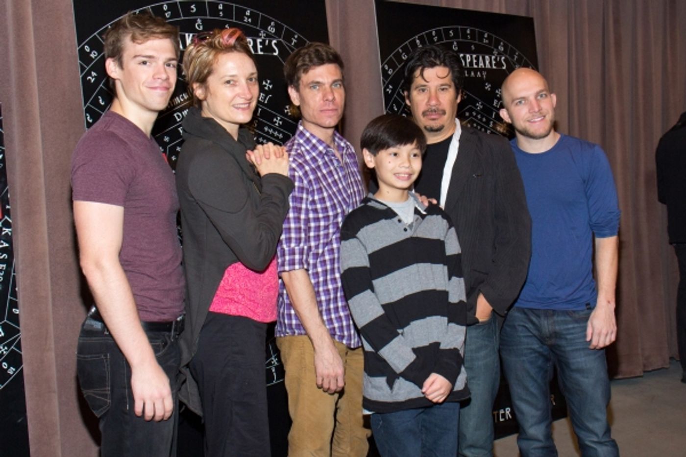 Photo Coverage: 27 Member Company of Broadway's MACBETH Meets the Press!  Image