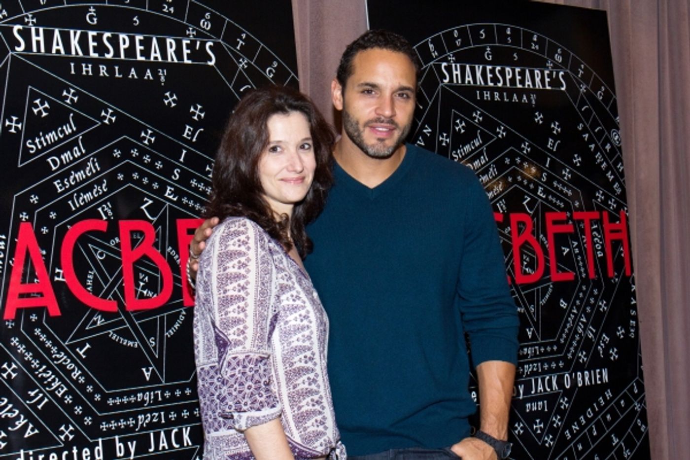 Photo Coverage: 27 Member Company of Broadway's MACBETH Meets the Press!  Image