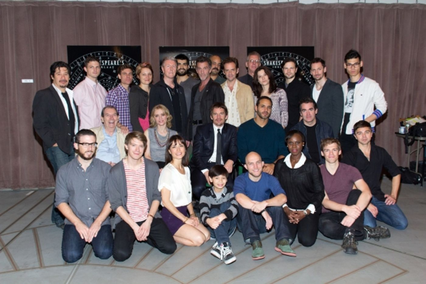Photo Coverage: 27 Member Company of Broadway's MACBETH Meets the Press!  Image