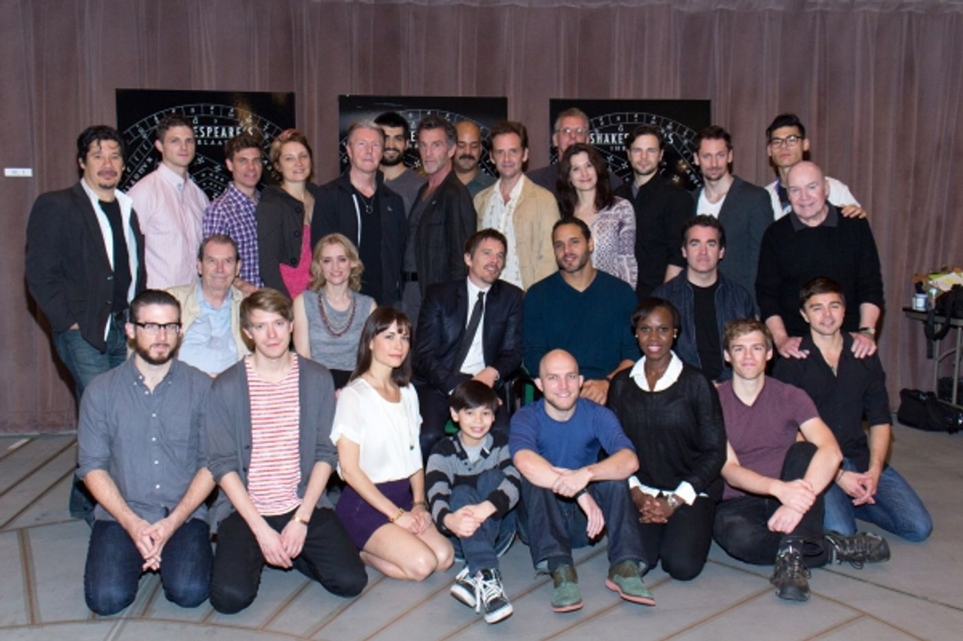 Photo Coverage: 27 Member Company of Broadway's MACBETH Meets the Press!  Image