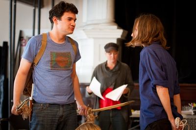 Rudy Galvan, director Halena Kays and Ryan Heindl  Photo