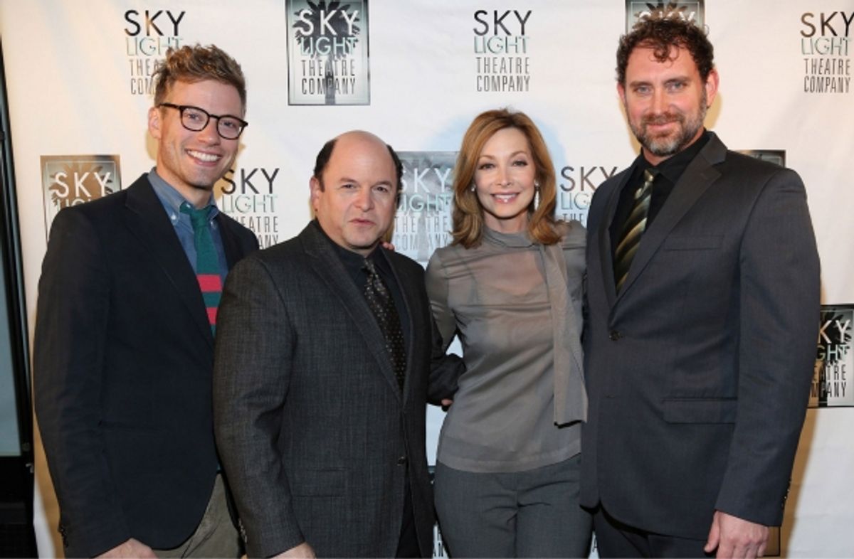Barrett Foa, Jason Alexander, Sharon Lawrence and Tim Cummings at 