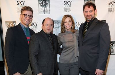Barrett Foa, Jason Alexander, Sharon Lawrence and Tim Cummings Photo