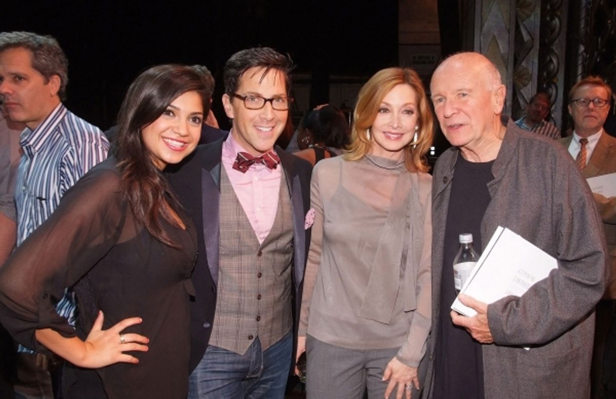 Raquael Torres, Dan Bucantinsky, Sharon Lawrence and honoree Terrence McNally at 
