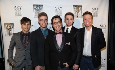 Andy Mientus, Barrett Foa, Dan Bucatinsky, Michael Arden and Don Roos Photo