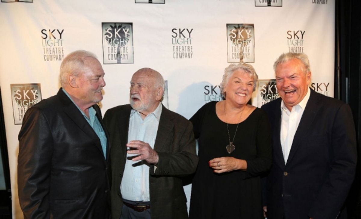  Stacy Keach, Ed Asner, Tyne Daly and Peter Jason at 