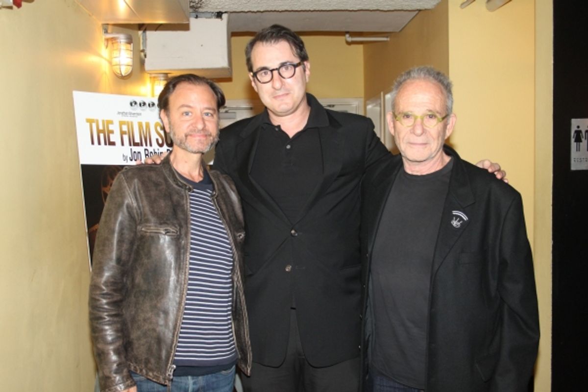 Fisher Stevens, Jon Robin Baitz and Ron Rifkin at 