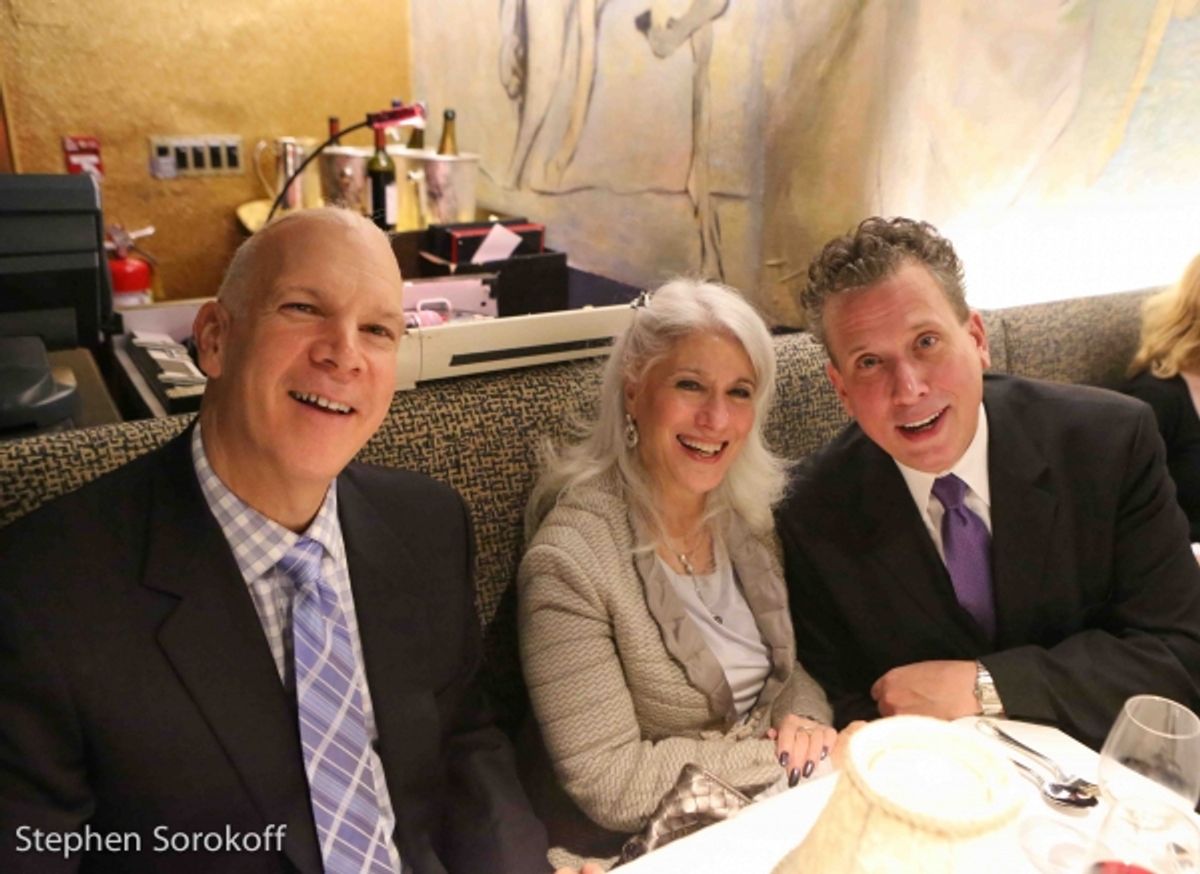 David Zippel, Jamie deRoy, Billy Stritch at 