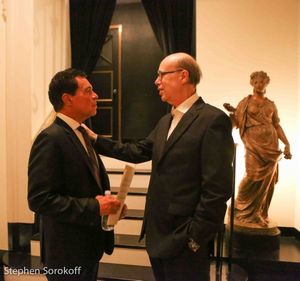 Clint Holmes & Larry Moss, Director @ BroadwayWorld Clint Holmes & Larry Moss, Director Photo