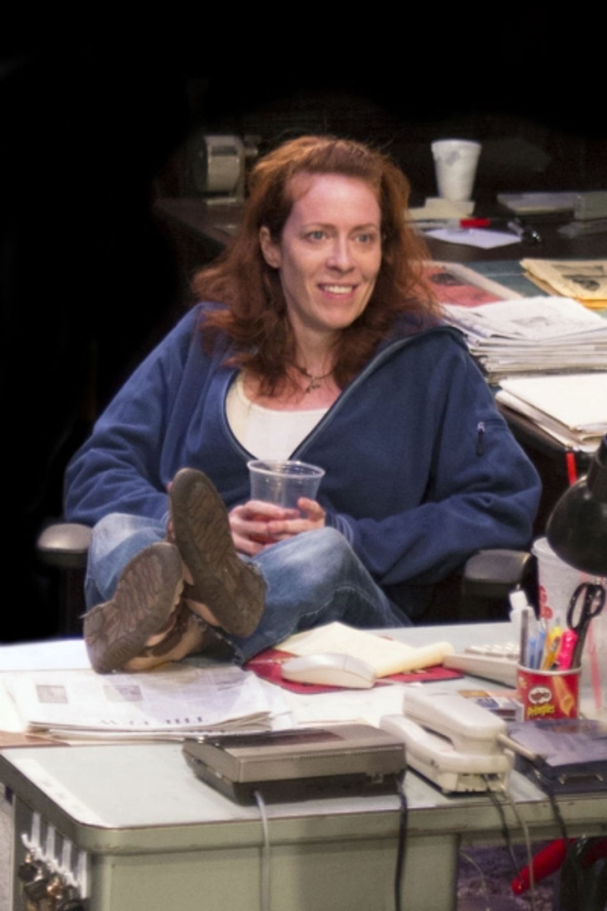 Eva Kaminsky as QZ at 