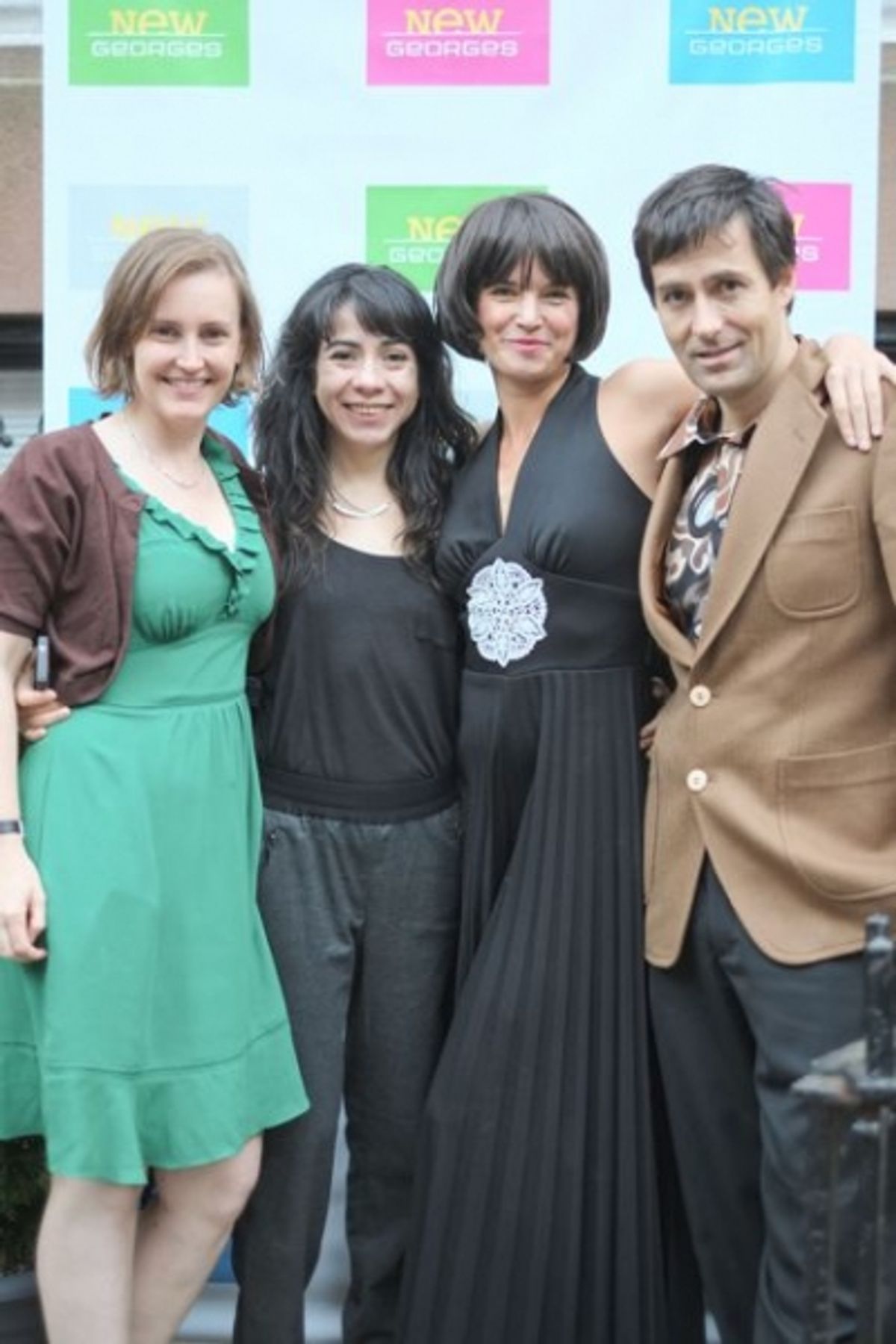 New Georges Deputy Artistic Director Sarah Cameron Sunde, Karla Carballar, Dages Juvelier Keates, Oliver Burns at 