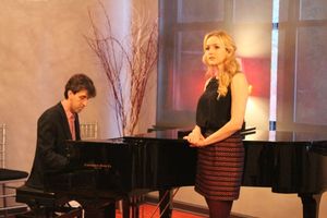 Jason Robert Brown and Betsy Wolfe Photo