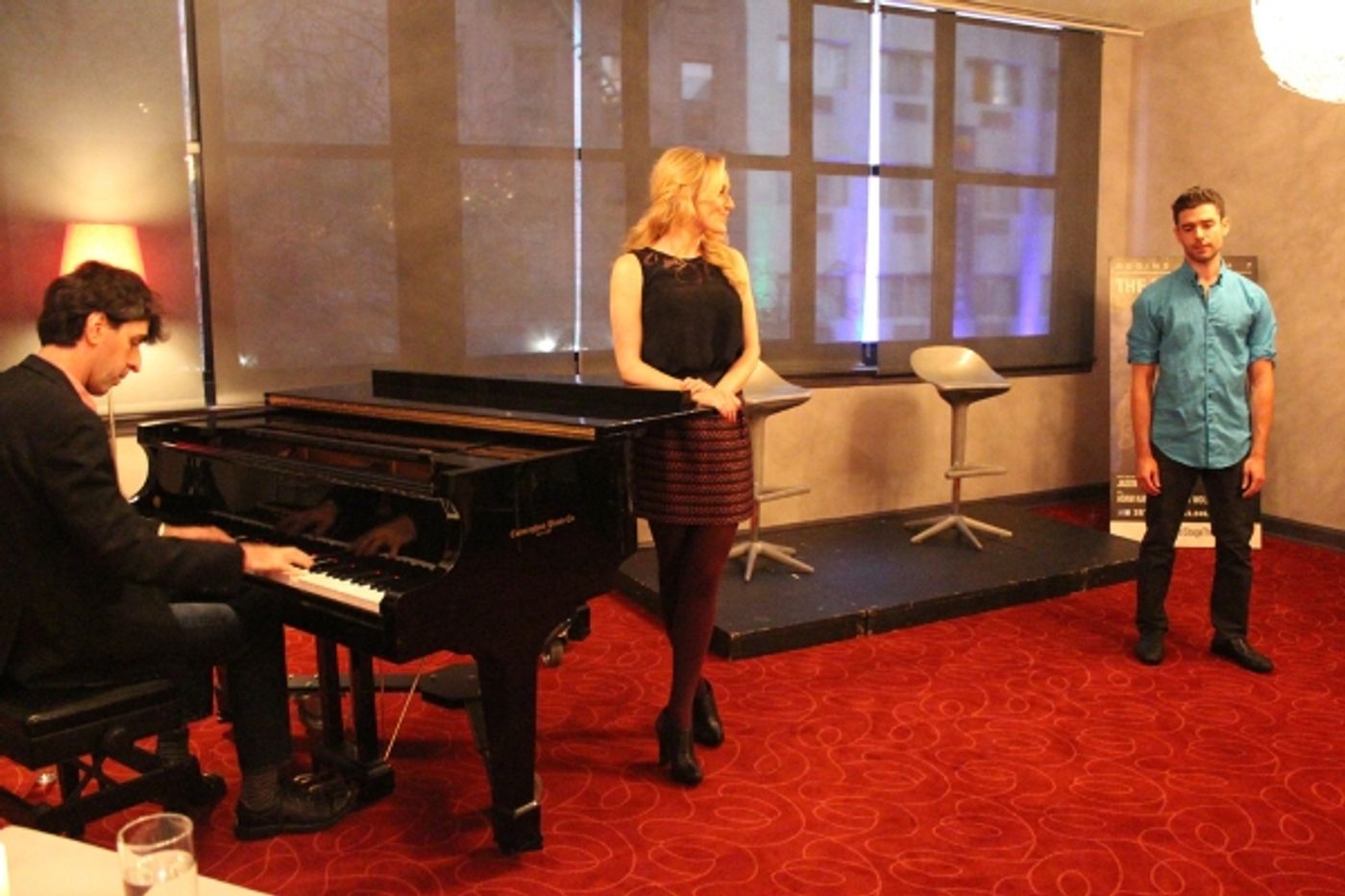 Photo Flash: Adam Kantor, Betsy Wolfe and Jason Robert Brown at THE LAST FIVE YEARS Album Release Party!  Image