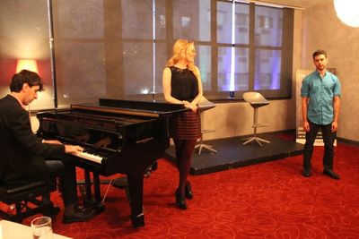 Jason Robert Brown, Betsy Wolfe and Adam Kantor Photo