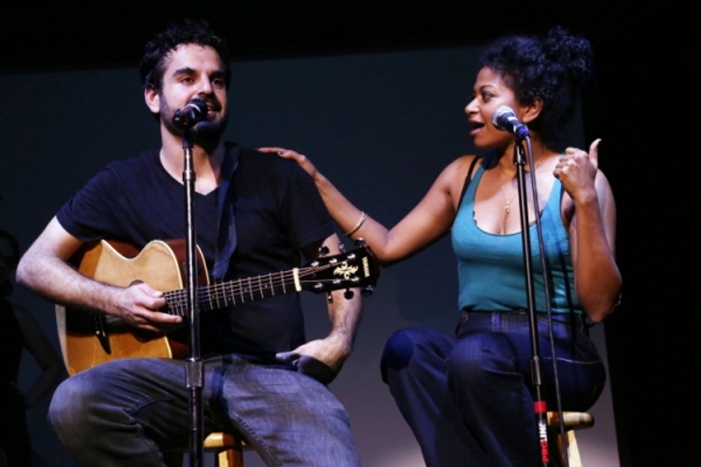 Photo Flash: Rebecca Naomi Jones, Shaina Taub and More Join Ashkon in HERE IN THE DARK at The Cutting Room Image