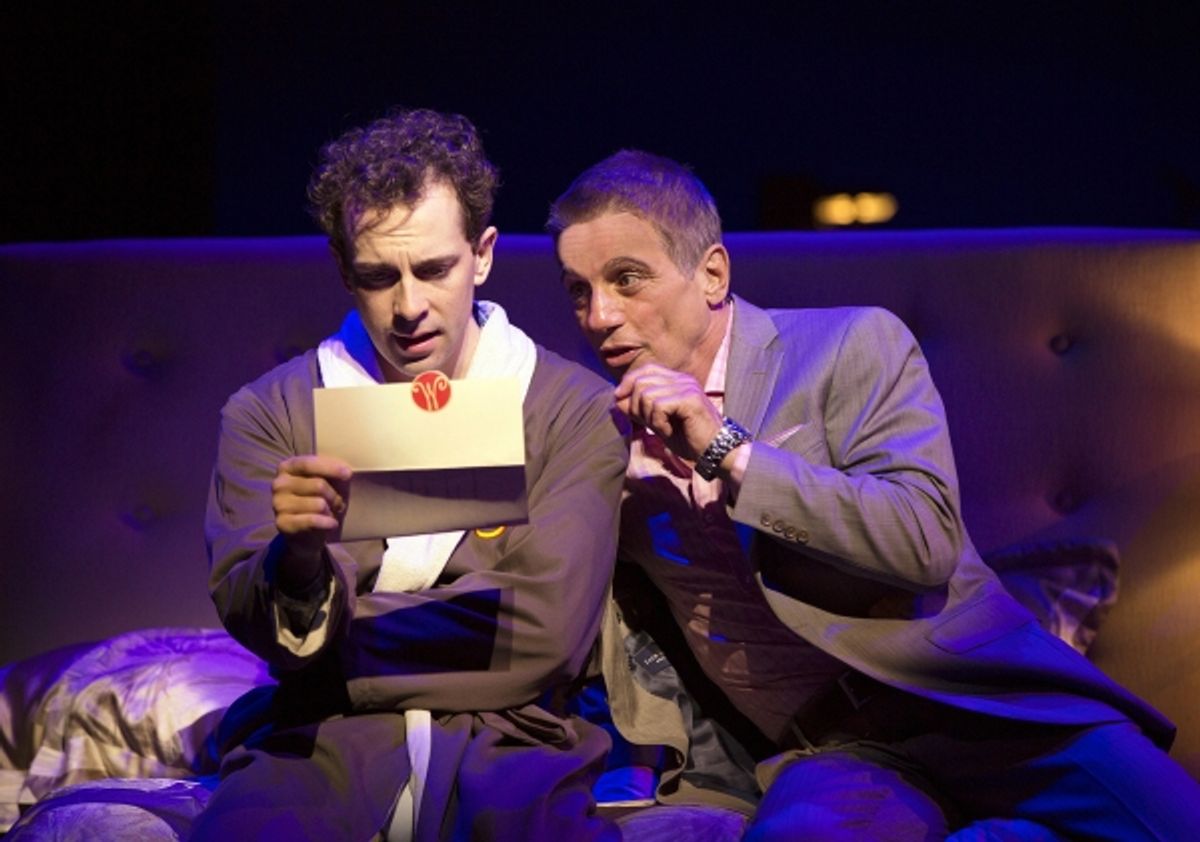 Rob McClure (Jack) and Tony Danza (Tommy) at 