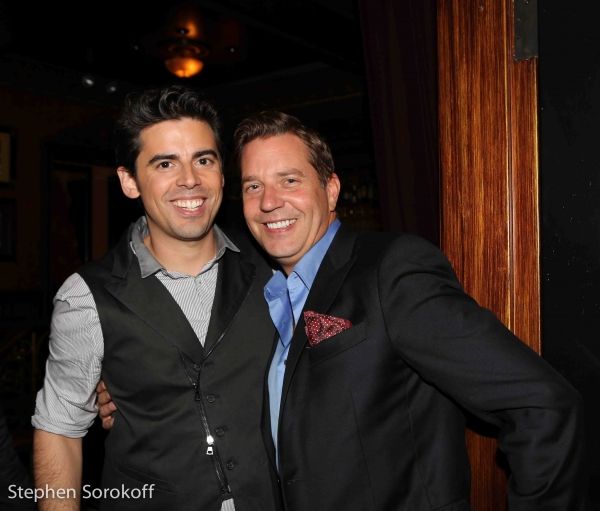 Tony DeSare & Steven Reinike, N.Y. Pops Conductor Photo