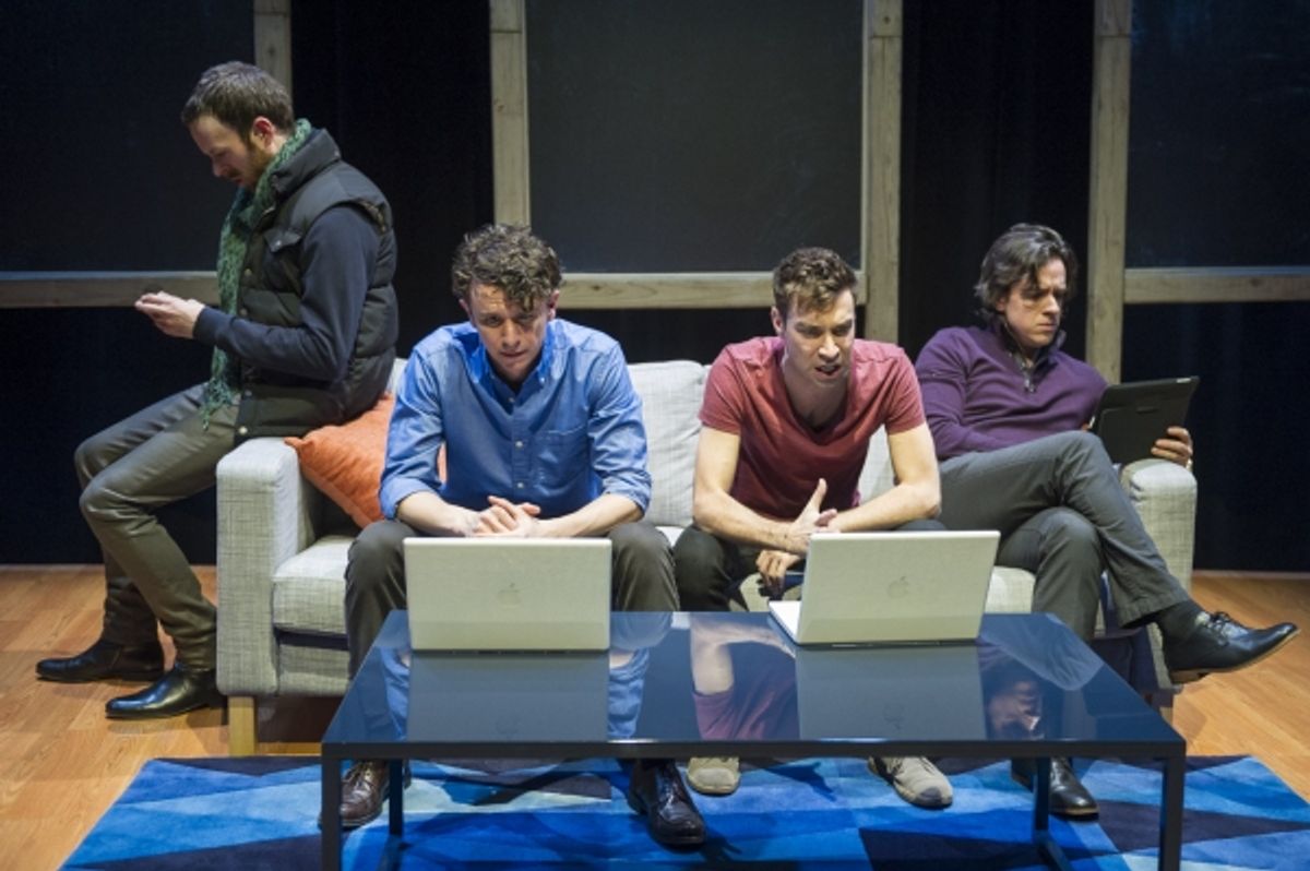 Jimmy King, Aaron Rossini, Craig Wesley Divino, Karl Gregory at 