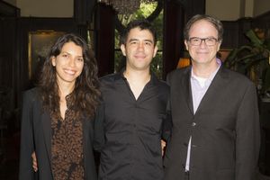 Sarah Stern, Christopher Chen and Douglas Albel @ BroadwayWorld Sarah Stern, Christopher Chen and Douglas Albel Photo