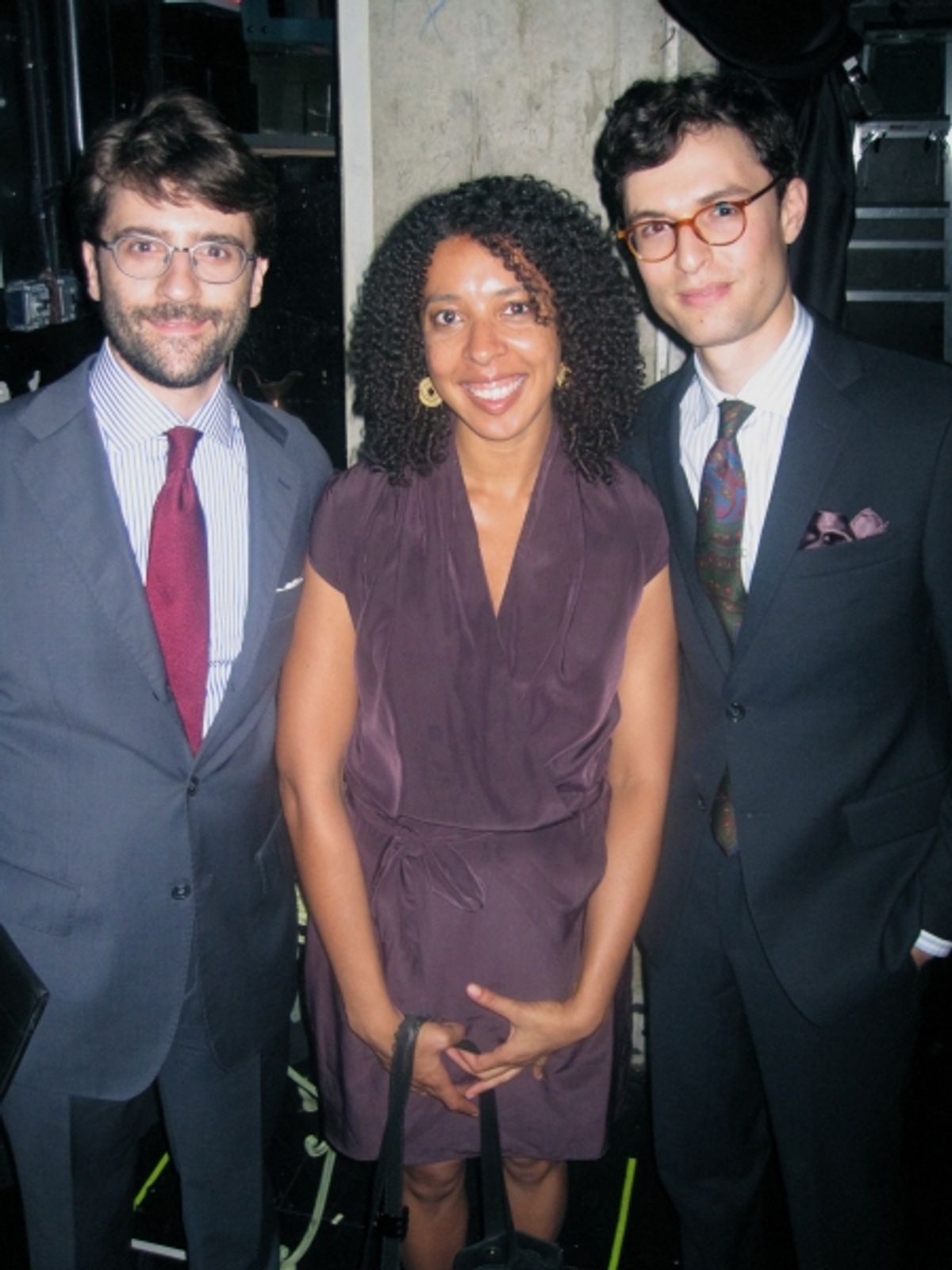 David Kaplan, Kamilla Arku and Timo Andres at 