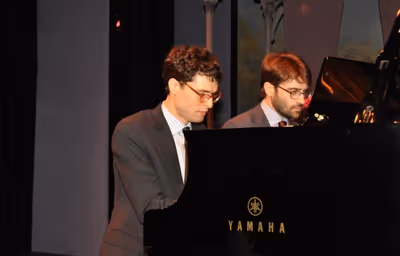 Timo Andres and David Kaplan Photo