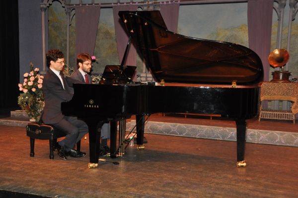 Timo Andres and David Kaplan Photo