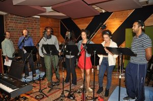 Jamie LaVerdiere, John Jellison, Donald Weber, Jr., Rebecca Covington, Sasha Hutchings, Sydney Morton and Jesse Nager @ BroadwayWorld Jamie LaVerdiere, John Jellison, Donald Weber, Jr., Rebecca Covington, Sasha Hutching Photo