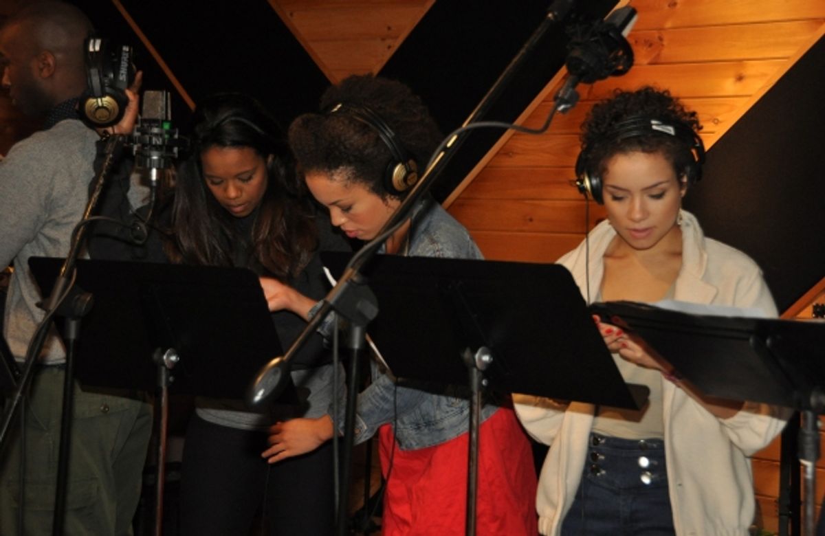 Donald Webber, Jr., Rebecca Covington, Sasha Hutchings and Sydney Morton at 