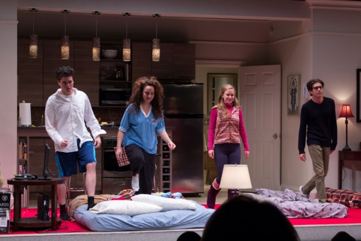 Philip Ettinger, Tracee Chimo, Molly Ranson, Michael Zegen at 