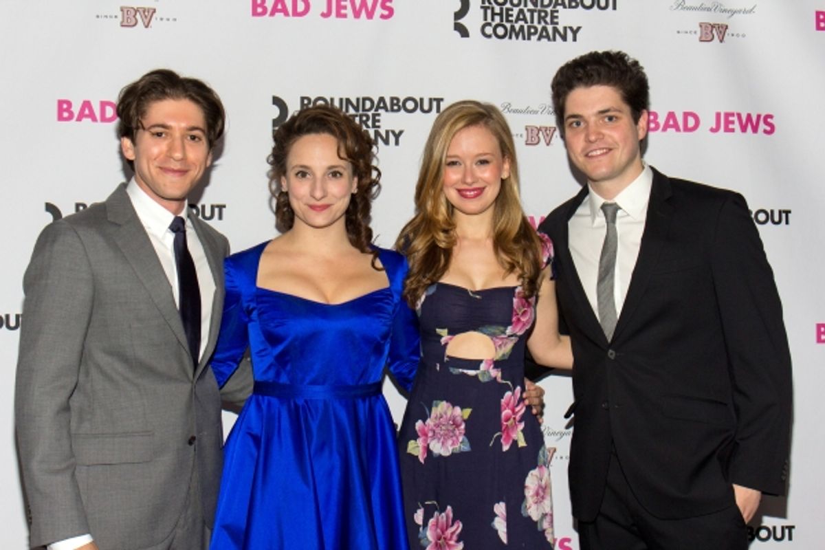 Michael Zegen, Tracee Chimo, Molly Ranson, Philip Ettinger at 