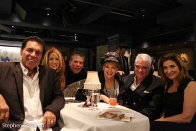 Clint Holmes, Kelly Clinton Holmes, Billy Stritch, KT Sullivan, Rex Reed, Joanne Tath Photo