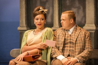 Dolly (Angela Griffin) and Francis (Owain Arthur) Photo