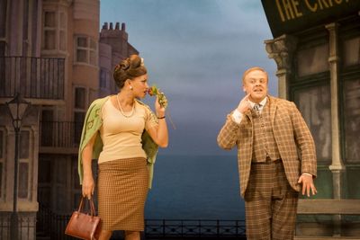 Dolly (Angela Griffin) and Francis (Owain Arthur) Photo