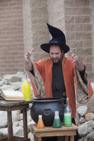 Justin Stockett is Merlin  Photo