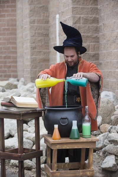 Justin Stockett is Merlin  Photo