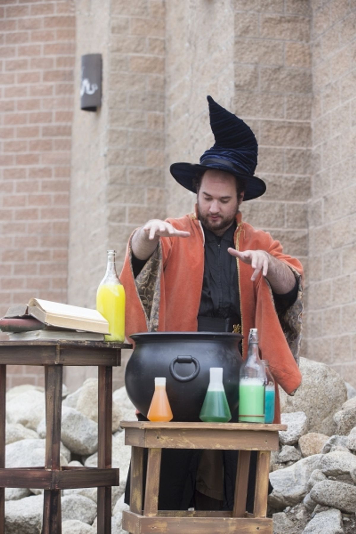 Justin Stockett is Merlin  at 