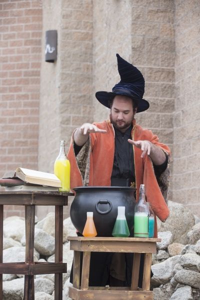 Justin Stockett is Merlin  Photo